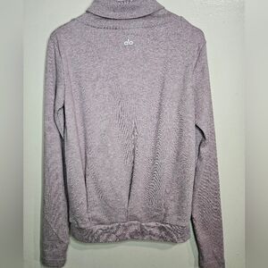 Alo Yoga Turtleneck Pullover Mauve Size S